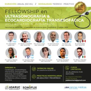 Fellowship en Ultrasonografía & Ecocardiografía Transesofágica - 2024